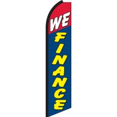 WE FINANCE Swooper Flag