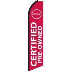 NISSAN CPO Swooper Flag