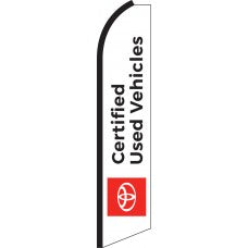 TOYOTA CPO Swooper Flag