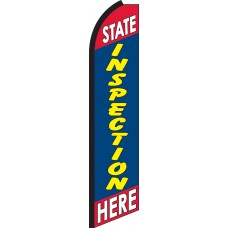 STATE INSPECTION Swooper Flag