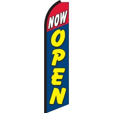 NOW OPEN Swooper Flag