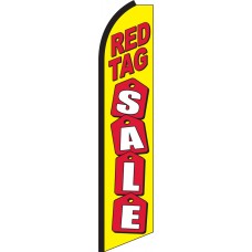 RED TAG SALE Swooper Flag