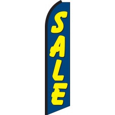 SALE (BLUE & YELLOW) Swooper Flag
