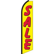SALE (RED & YELLOW) Swooper Flag