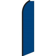SOLID BLUE Swooper Flag