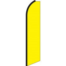 SOLID YELLOW Swooper Flag