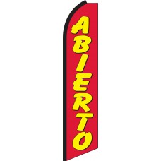 ABIERTO Swooper Flag