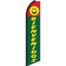 BIENVENIDOS Swooper Flag