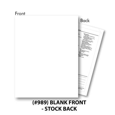 WATERPROOF FEDERAL BUYERS GUIDES / BACKSIDE COPY / Exterior Application
