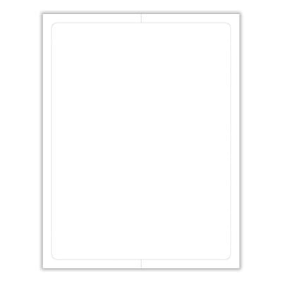 WATERPROOF BLANK LASER FORMS / Exterior Application