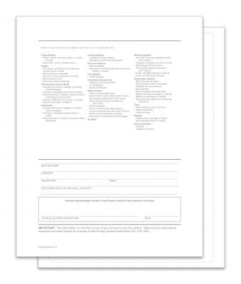 FEDERAL BUYERS GUIDES / Interior Application (Backside Only)
