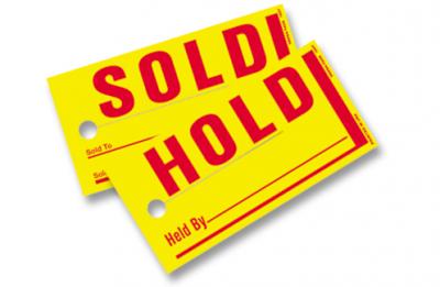 Mini SOLD/HOLD Tags