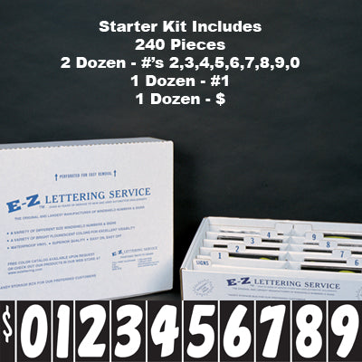 7.5" Black and White Starter Kit