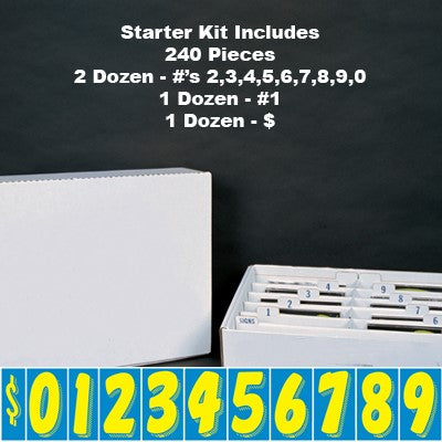 7.5" Blue and Yellow Starter Kit