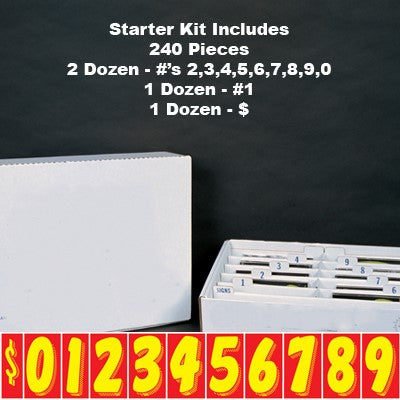7.5" Red and Yellow Starter Kit