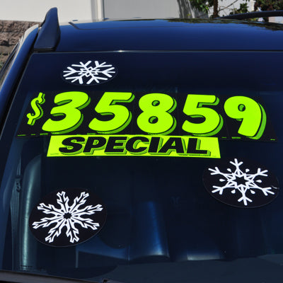 Snow Flake Stickers
