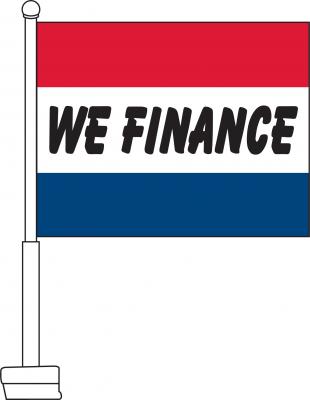 We Finance car flags