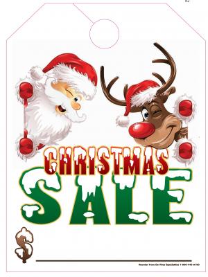 CHRISTMAS SALE HANG TAGS