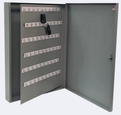 60 HOOK HEAVY DUTY STEEL EXPANDABLE KEY CABINET