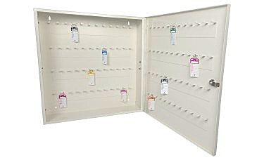 96 HOOK HEAVY DUTY EXPANDABLE STEEL KEY CABINET