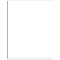 Plain White Paper Floor Mats