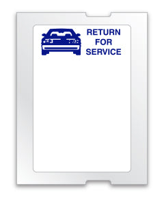 RETURN FOR SERVICE White Labels