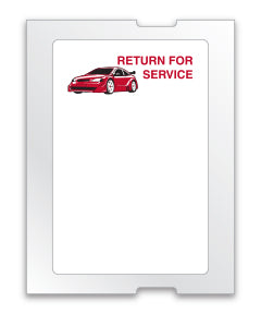 RETURN FOR SERVICE White Labels