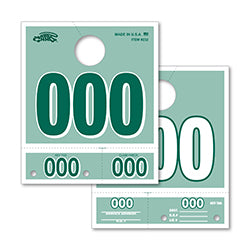 Colored Service Dept. Dispatch Numbers