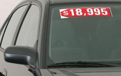 Red & White Price Stickers