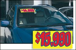 Multi-color Price Stickers