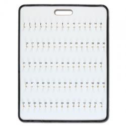 75 Hook White Key Board
