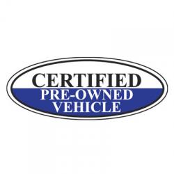 CPO Auto Dealer Stickers