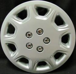 Premier 15 Inch Silver Hubcap