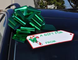 Car Gift Tag Stickers