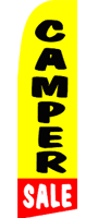 CAMPER SALE Swooper Flag