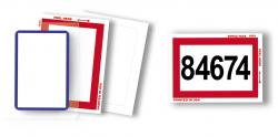 Kleer-Bak Border Stock Stickers