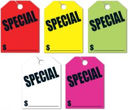SPECIAL Mirror Hang Tags