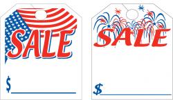 PATRIOTIC Hang Tags