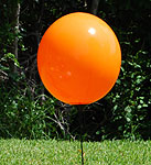BALLOON GIZMO" ORANGE 17" BALLOON