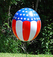 BALLOON GIZMO" PATRIOTIC 17" BALLOON