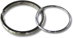 1" Chrome Heavy Duty Rings