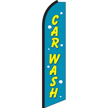 CARWASH Swooper Flag