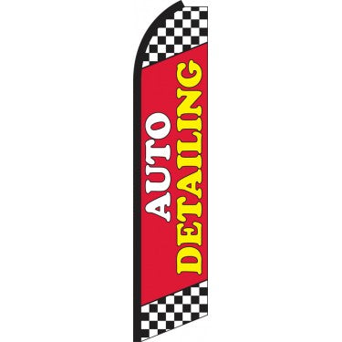 AUTO DETAILING Swooper Flag