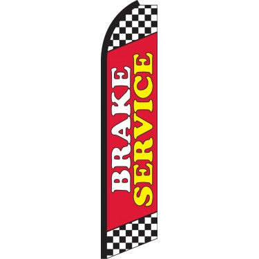 BRAKE SERVICE Swooper Flag