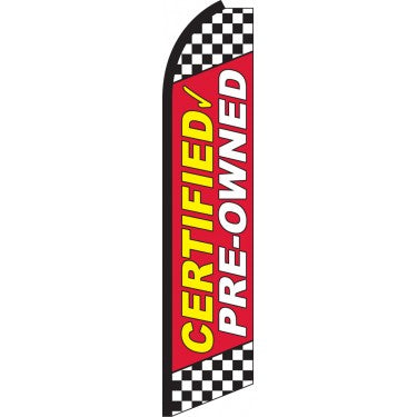 CERTIFIED PRE-OWNED Swooper Flag