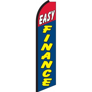 EASY FINANCE Swooper Flag
