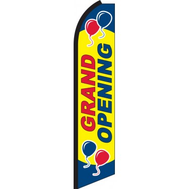 GRAND OPENING Swooper Flag