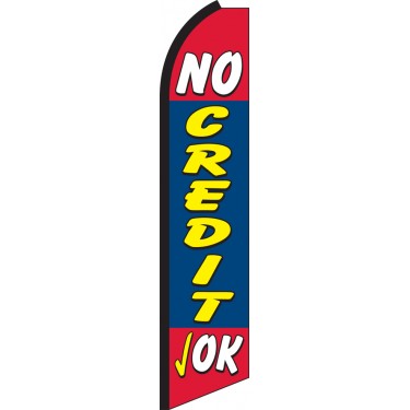 NO CREDIT OK Swooper Flag