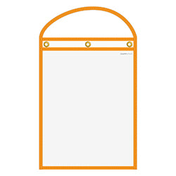 NEON COLORED WORK TICKET HOLDERS