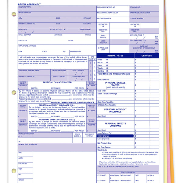 Service Loaner Agreement